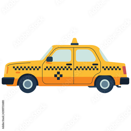 yellow taxi cab
