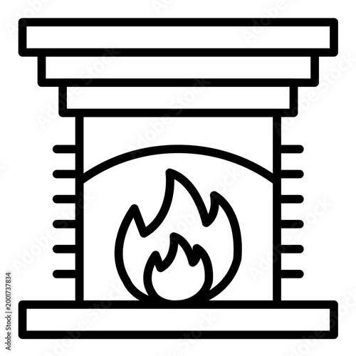 Fireplace Icon