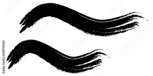 Grunge ink set of black and white mask vector illustrations featuring hand and foot silhouette prints with human fingerprint brush art design