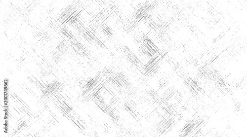 Abstract textured background with overlapping diagonal grey lines and scattered dots on white pattern
