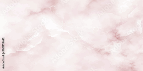 Bild auf Leinwand A soft pink abstract background features a pastel watercolor texture with light