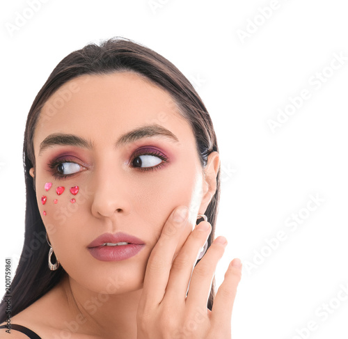 Young woman with beautiful ...