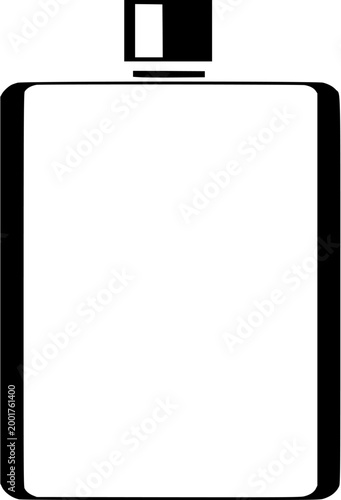 Engraved in silver, this sleek rectangular flask exudes elegance and sophistication, perfect for discerning gentlemen seeking timeless luxury