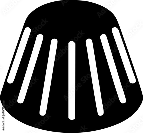 The fluted brioche baking tin is perfect for creating elegant pastries with its distinctive ridged design