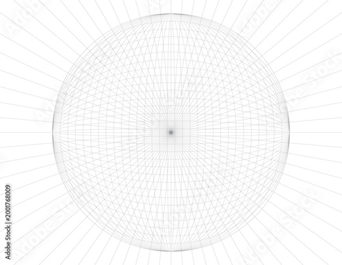 5 Point Perspective Grid, Drawing Guid, Fisheye Perspective, Curvilinear Perspective, Hemispherical Perspective, Panoramic Grid