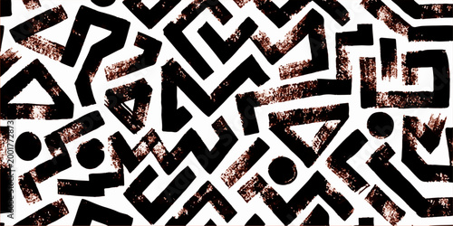 Canvas-taulu Abstract geometric pattern art