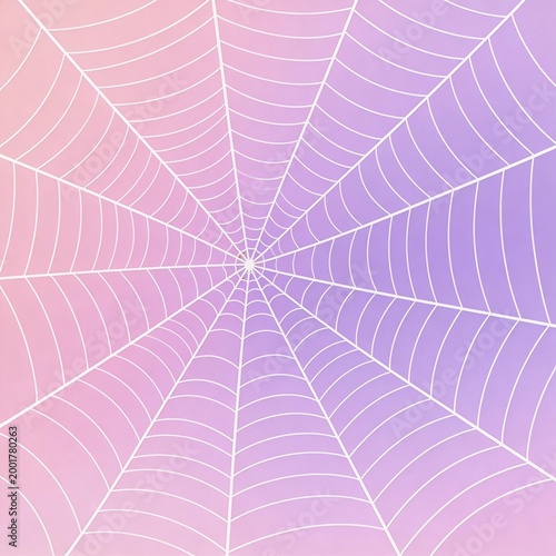 spider web pattern with gradient colors