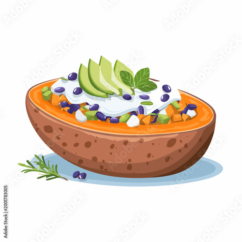 Loaded Sweet Potato Bowl