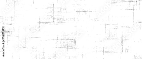 White background with scattered dark grey horizontal and vertical lines and dots creating a textured grid pattern