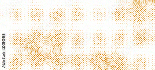Soft dreamy golden confetti falling with seamless repeating glitter dot pattern. Elegant festive wallpaper for Christmas, New Year, birthday and celebration themes.