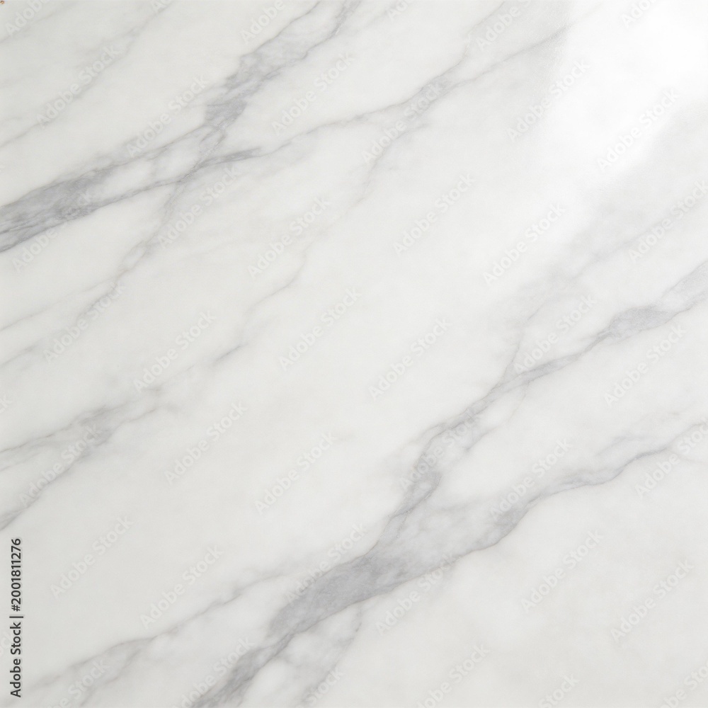 Obraz premium White marble surface with gray veins