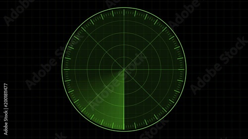 Radar sweep overlay radar screen technology signal navigation detection animation