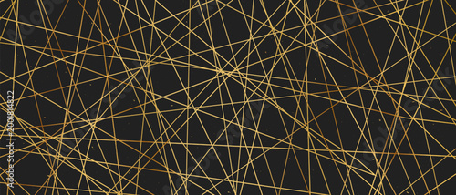 Straight random chaotic geometric lines form striking abstract vector pattern with irregular angles chaotic arrangement create bold monochrome texture creative contemporary illustration background.