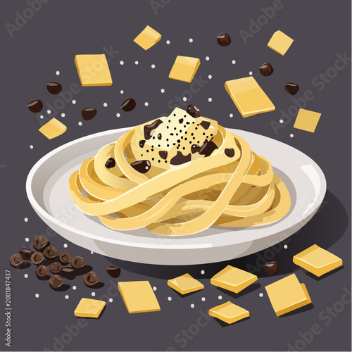 Luxus Trüffel Pasta Bowl