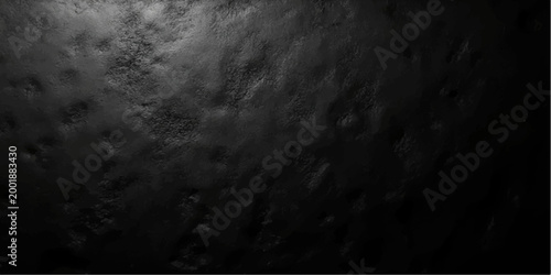 Abstract dark grunge film background with a texture of night smoke and moon light clouds in a black space sky