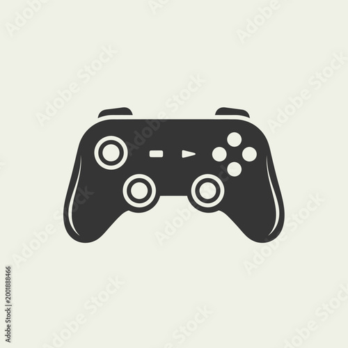 Halftone vector illustration of two gaming controllers