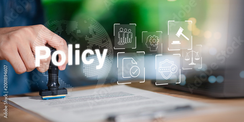 Billede på lærred Compliance officers and legal advisors manage corporate policies, conduct risk assessments, and implement governance frameworks to protect organizational integrity and long term business stability