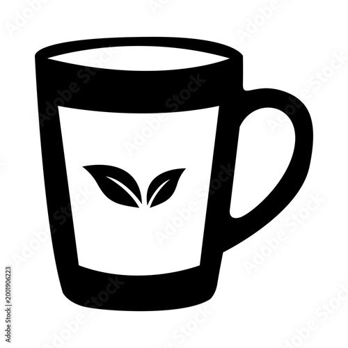 Herbal Tea Cup Vector Icon
