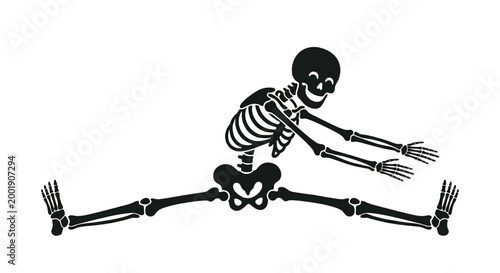 White flags waving on poles illustration on a white background