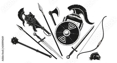 Collection of Vintage Musical Instruments and Accessories.