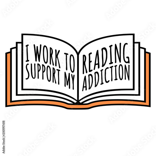 I Work To Support My Reading Addiction – the most relatable confession for every bookworm who spends their paycheck on books. Funny, honest and a perfect gift for devoted readers everywhere.