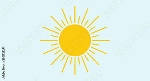 Sunny weather with a bright cloud over a serene landscape