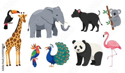 Human and AI robot collaboration on data analytics vector illustration for business technology and artificial intelligence concept