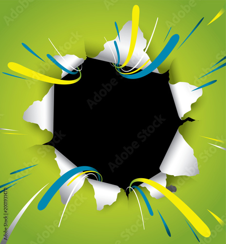 vector illustration of an abstract background with copy space
