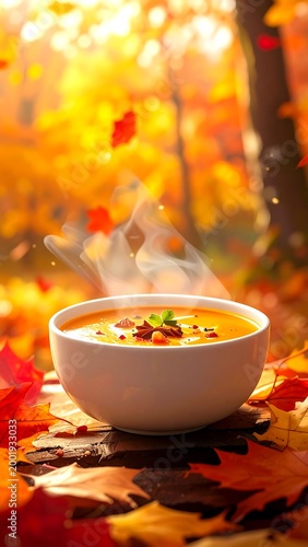 Autumn Soup Bowl.
