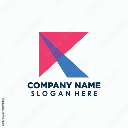 letter R modern logo vector, alphabet logos