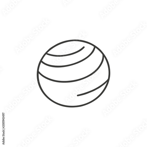 Fitness Ball Icon