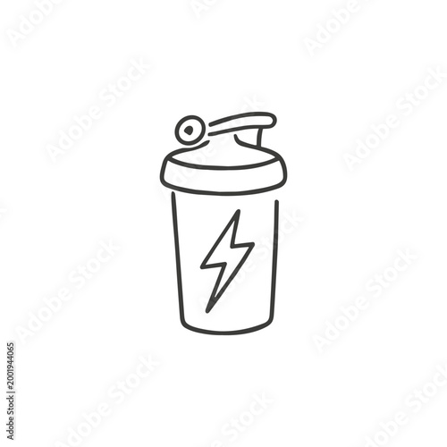 Energy Drink Shaker Icon