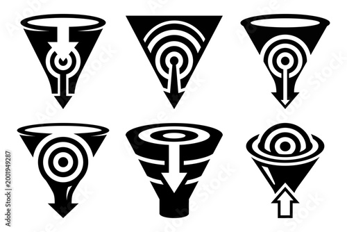 Target pointer navigation mark collection