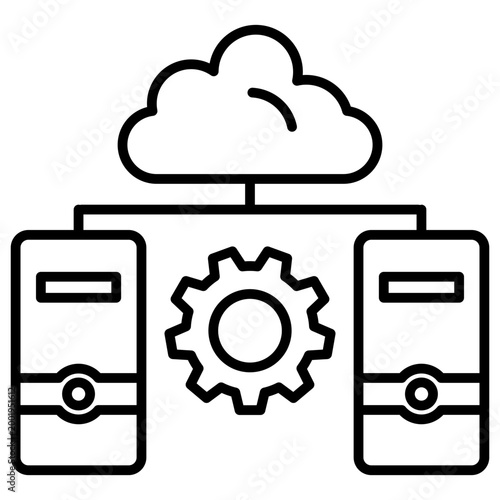 IT Infrastructure Icon