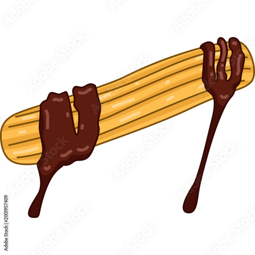 Churros Vector Illustration