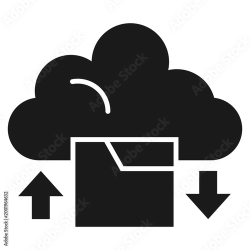 Cloud Computing Glyph