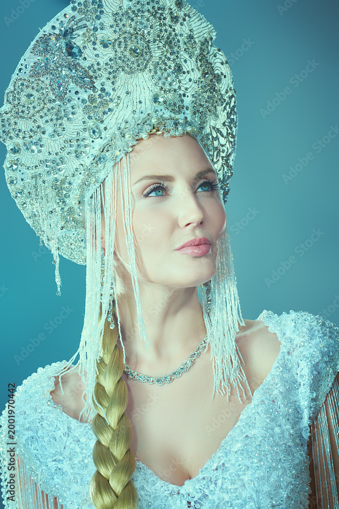 Naklejka premium Frozen Gaze Princess