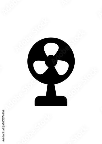 fan icon vector