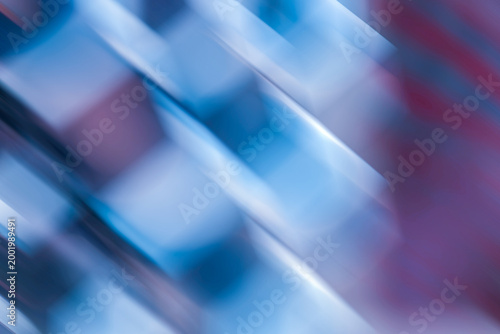 Digital technology abstract background with blue blurred patterns
