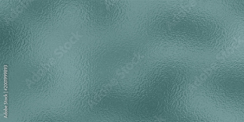 Shimmering ocean blue metallic foil texture with abstract frozen glass effect for winter and technology design backgrounds
