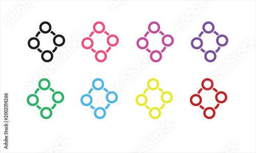 Colorful cyclobutane isomers a visual representation of molecular structures and variations