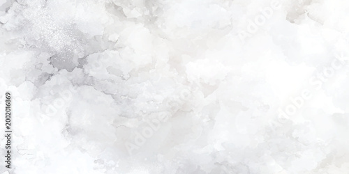 Abstract design with white and gray wall texture Cloudy Weather Watercolor Background paper texture design