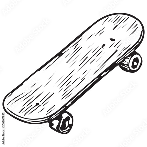 Skateboard Deck Sports Equipment for Street Skating Tricks Training and Urban Lifestyle