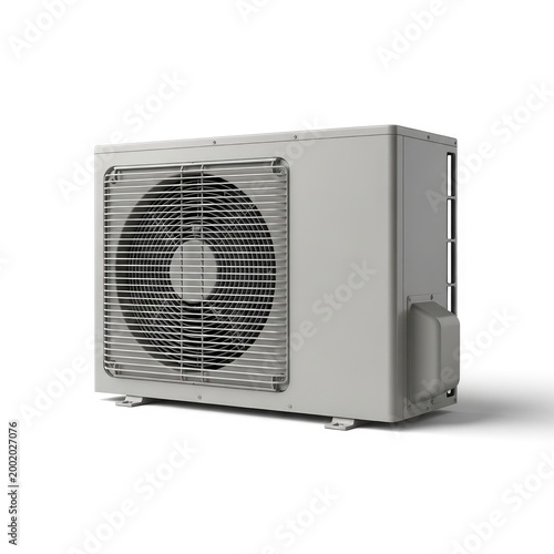 air conditioner isolated on white background