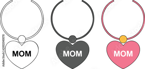 Human heart organ anatomy with surgical scalpel icon set in outline and red color styles for cardiology medical healthcare and surgery design flat vector illustration