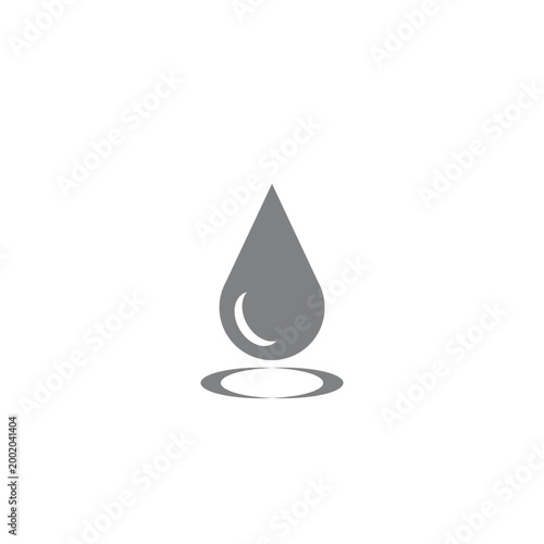 water drop Logo Template
