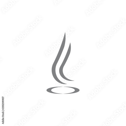  Flat style Isolated on white background - stock vector.