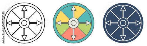 twister tornado storm weather icon