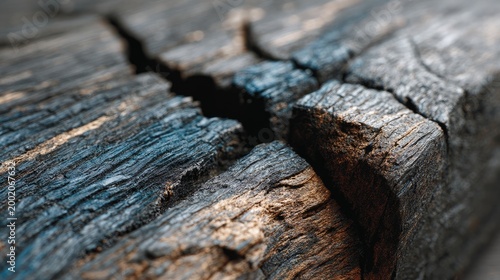 Black wood texture, charred timber surface, burnt wood grain, dark abstract background, rough detail 