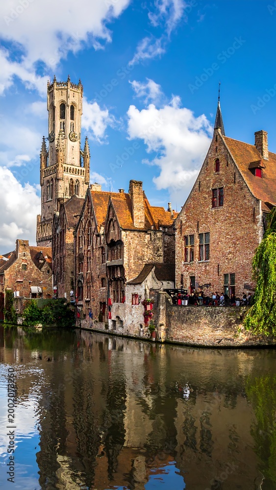 Fototapeta premium Bruges Canal View.